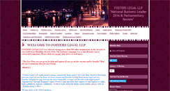 Desktop Screenshot of fosterslegal.co.uk